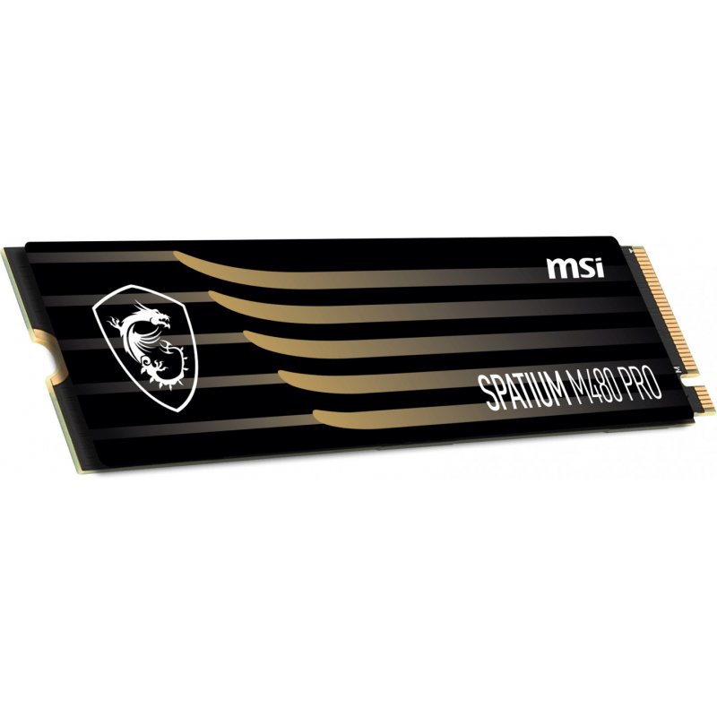 MSI SPATIUM M480 PRO PCIe 4.0 NVMe M.2 1TB 1 To PCI Express 4.0 3D NAND