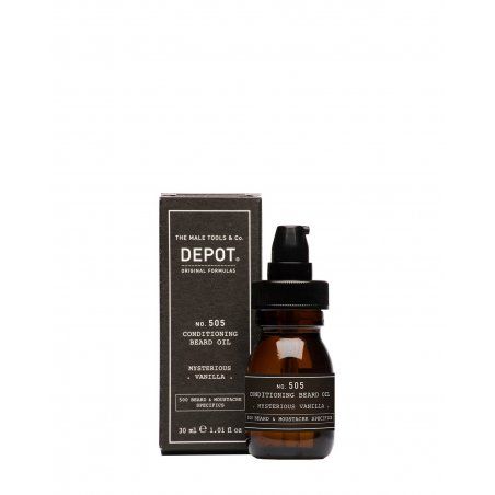 DEPOT The Male Tools & Co. No. 505 Conditioning Beard Oil - Mysterious Vanilia 30 ml