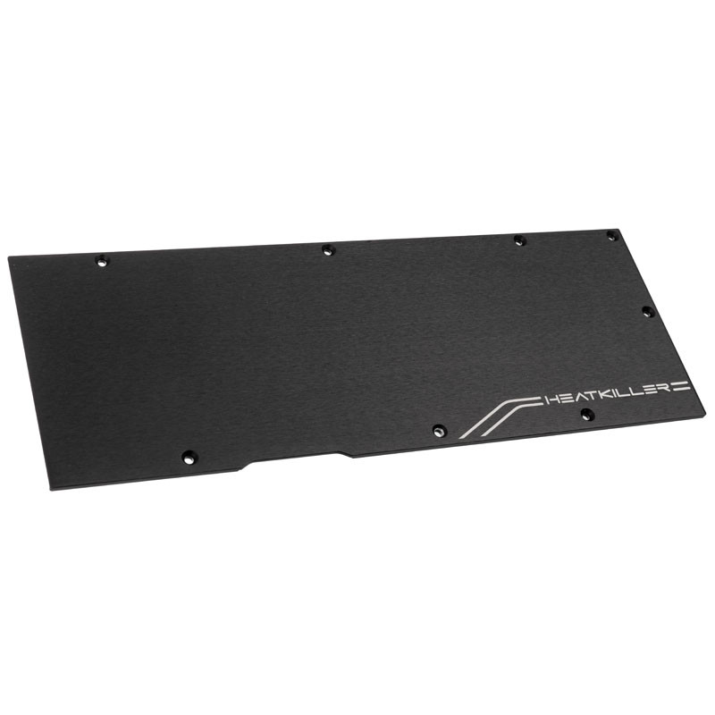 Watercool compatible Heatkiller IV eBC Backplate für Radeon RX 5700 / XT - schwarz