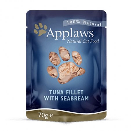 Applaws - Wet Cat Food 70 g pouch - Tuna & Sea Bream (178-004)