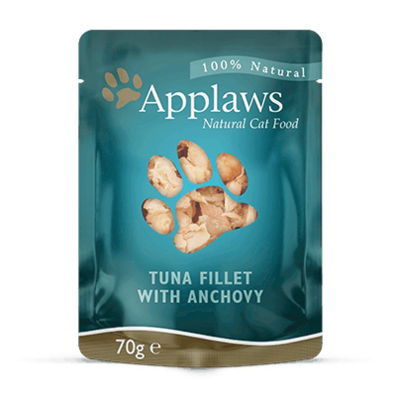 Applaws - Wet Cat Food 70 g pouch - Tuna & Anchovey (178-006)
