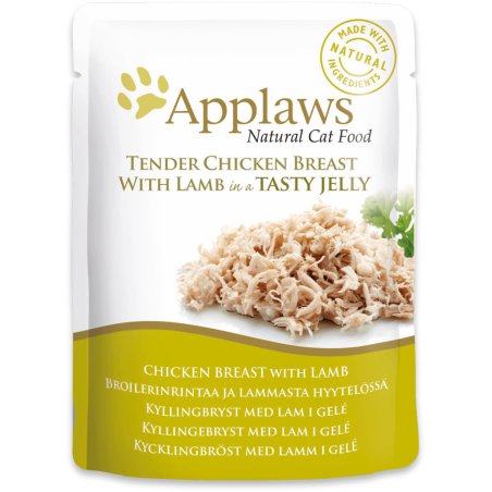 Applaws - Wet Cat Food 70 g Jelly pouch - Chicken & lamb (178-253)