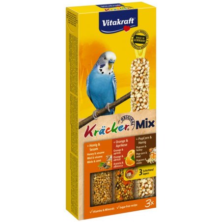 Vitakraft - Kräcker® Mix banana/herbs/kiwi for budgies