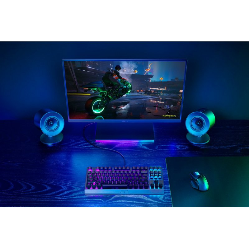Razer Nommo V2 X haut-parleur Plage complète Noir Avec fil &sans fil
