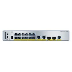 Cisco C9200CX-12T-2X2G-E commutateur réseau Géré Gigabit Ethernet (10/100/1000) Connexion Ethernet, supportant l'alim