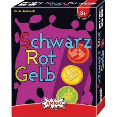Amigo Schwarz Rot Gelb Refresh  01663