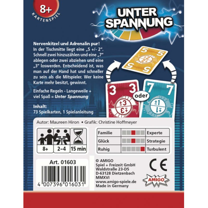 Amigo 01603 jeu de société Jeu de cartes Multi-genres