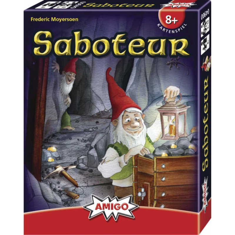 Amigo 04900 jeu de société Saboteur 30 min Jeu de cartes Tactique