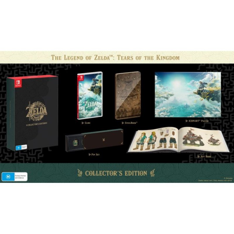 Nintendo The Legend of Zelda: Tears of the Kingdom Collector's Edition