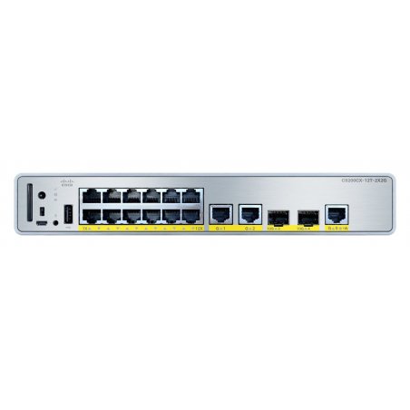 Cisco C9200CX-12T-2X2G-E network switch Managed Gigabit Ethernet (10/100/1000) Power over Ethernet (PoE)