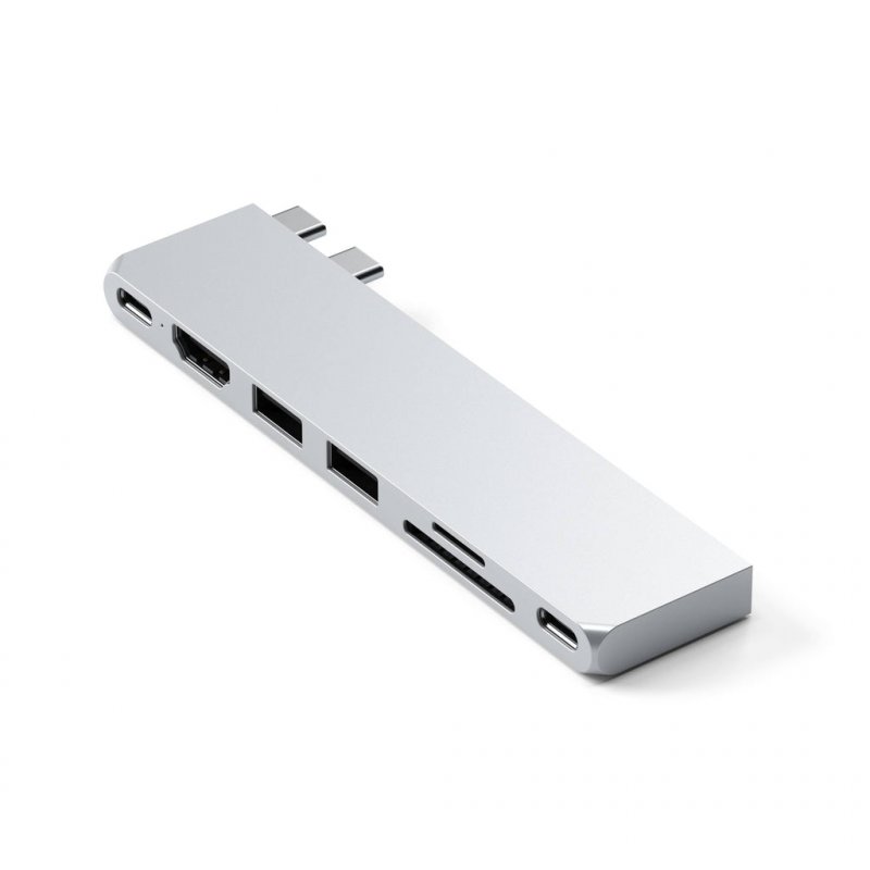 Satechi ST-HUCPHSS notebook dock/port replicator Docking USB 3.2 Gen 2 (3.1 Gen 2) Type-C Silver