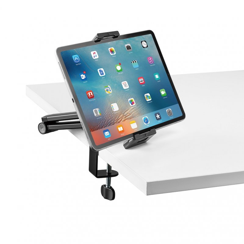 TABLET DESK CLAMP (SUITED FROM 4.7IN UP TO 12.9IN) BLACK