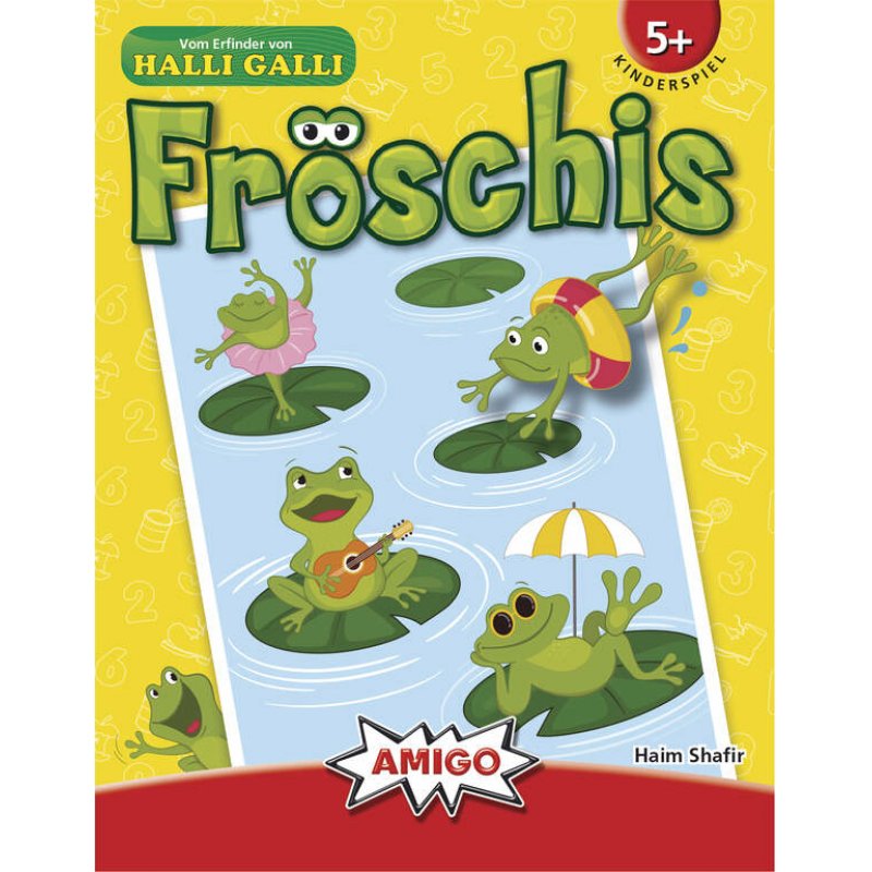 Amigo Fröschis 20 min Card Game Concentration