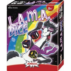 Amigo 02103 board/card game LAMA Dice 20 min Tactical