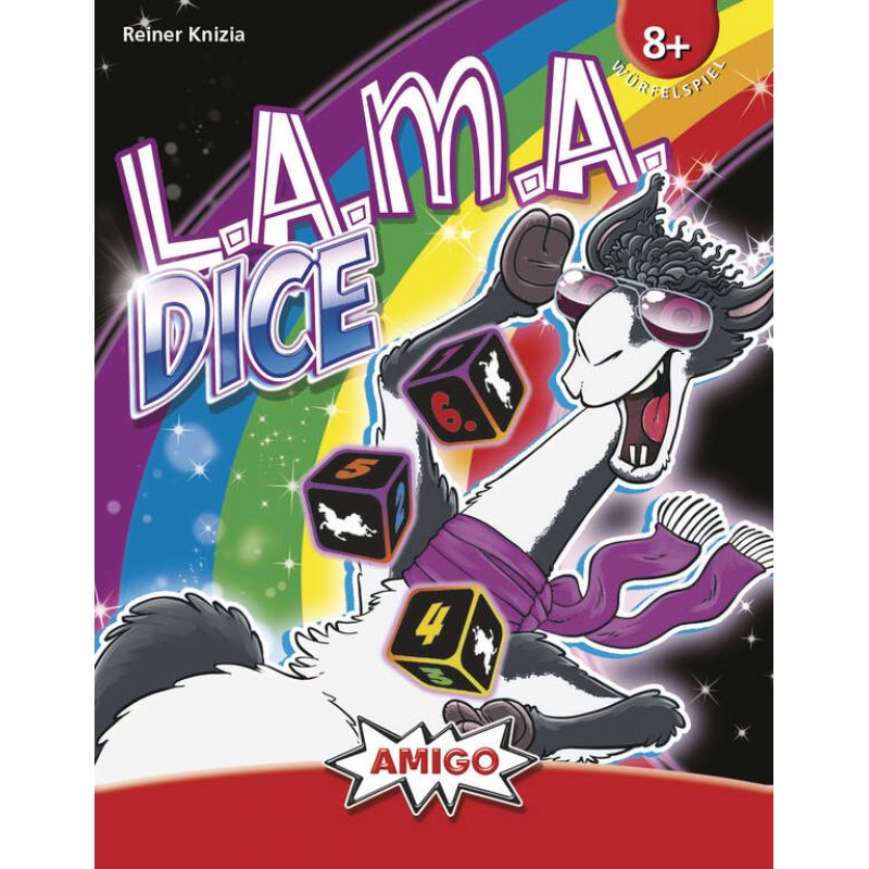 Amigo 02103 jeu de société LAMA Dice 20 min Jeu de cartes Tactique