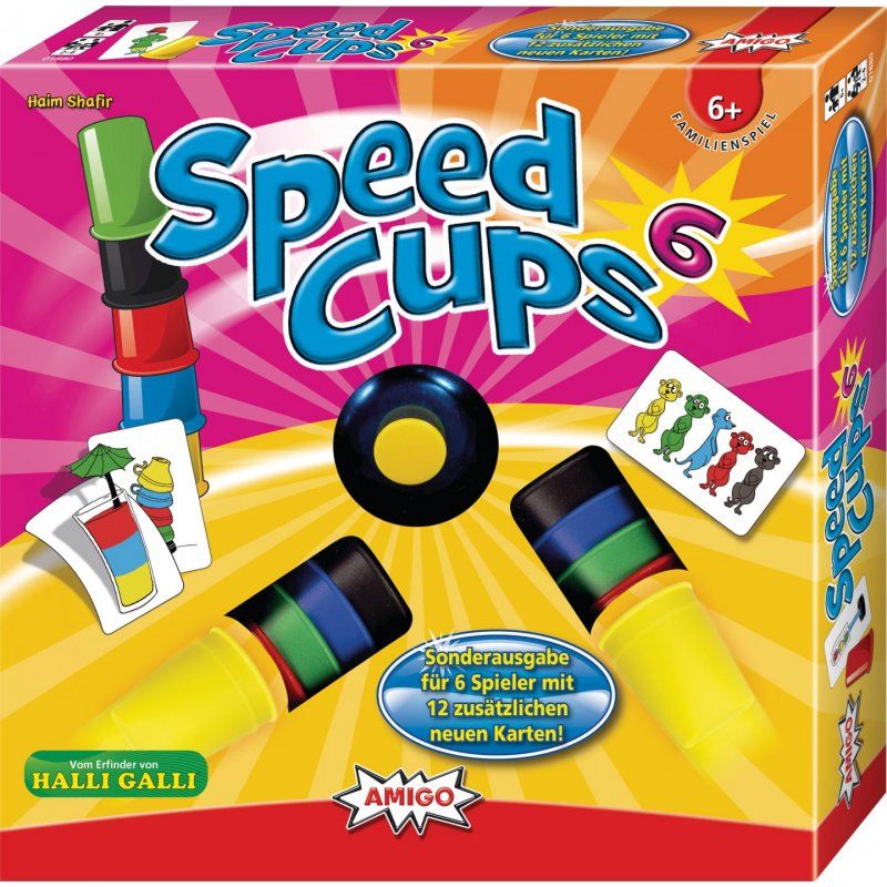 Amigo Speed Cups 6 15 min Board game Family