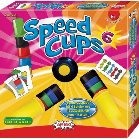 Amigo Speed Cups 6 15 min Board game Family