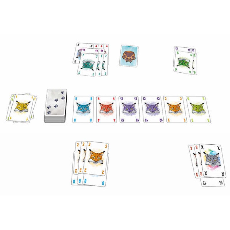 Amigo 02204 board/card game Abluxxen 20 min Tactical