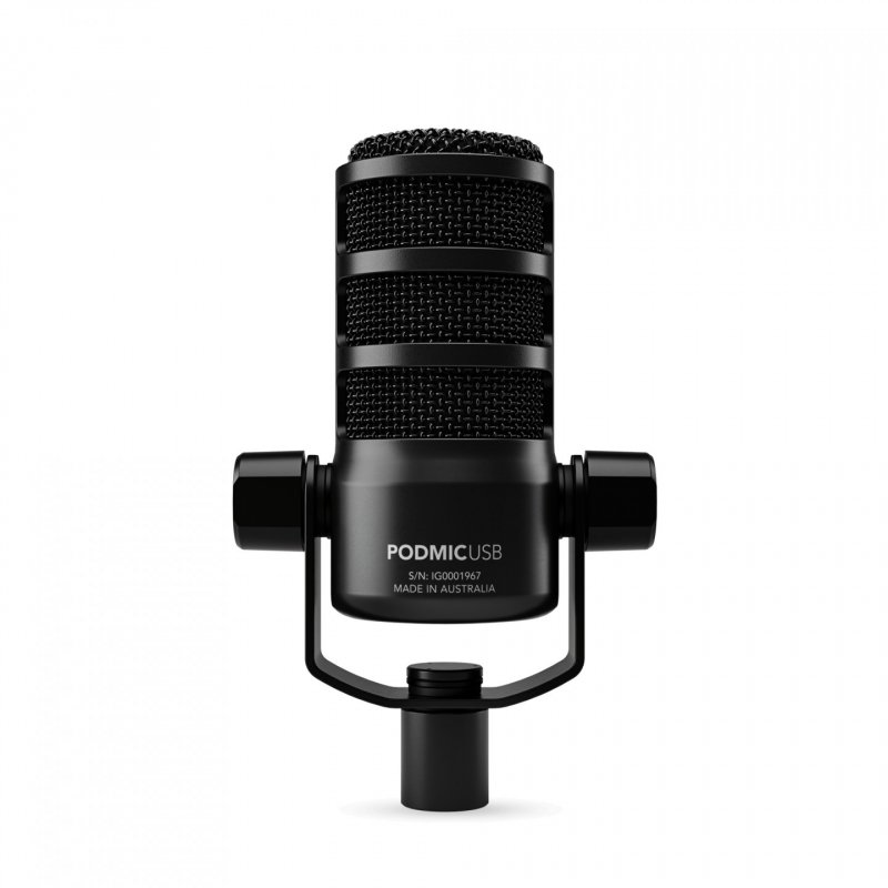 RØDE PodMic USB Black Studio microphone