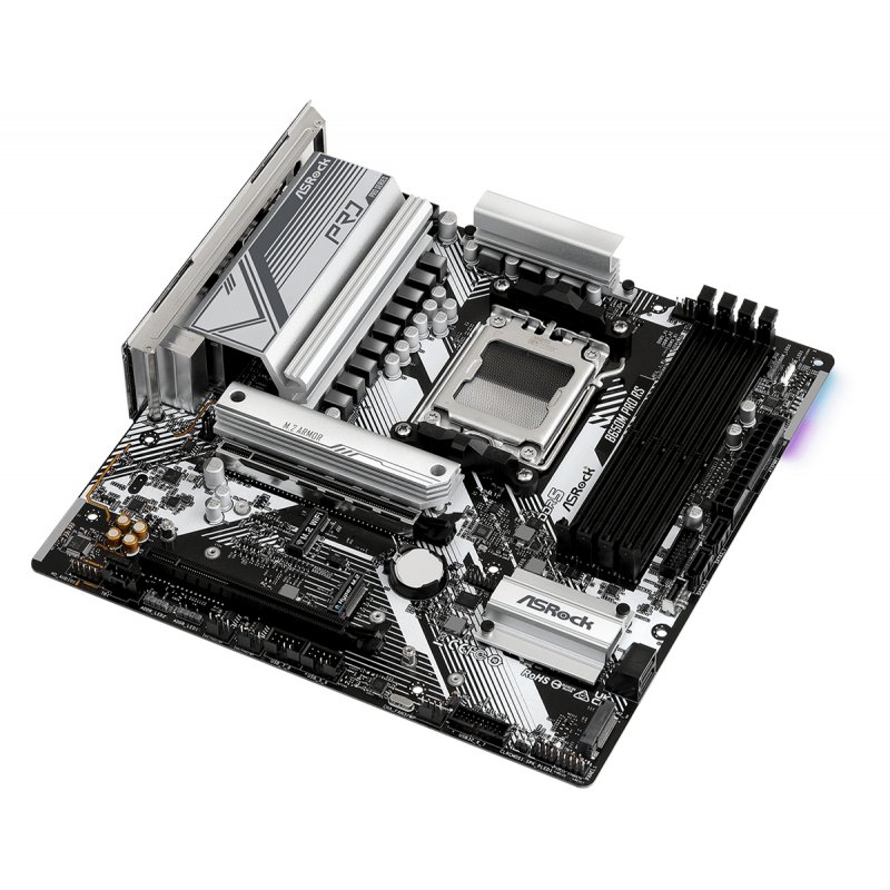 Asrock B650M Pro RS AMD B650 Emplacement AM5 micro ATX