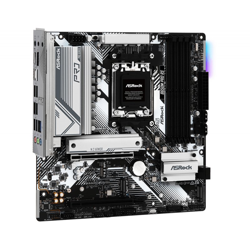 Asrock B650M Pro RS AMD B650 Emplacement AM5 micro ATX