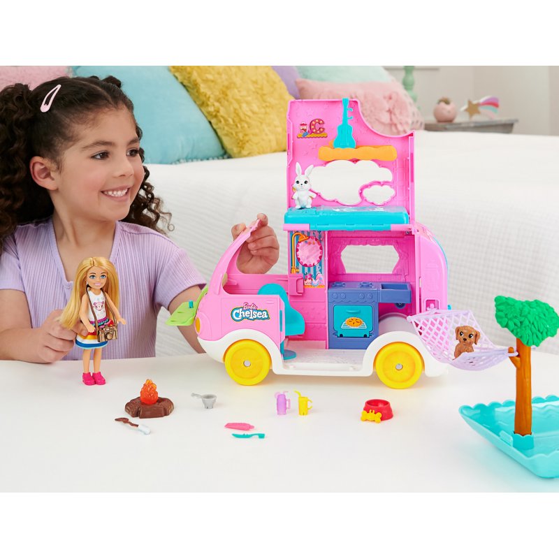 Barbie Chelsea 2-in1 Camper  HNH90