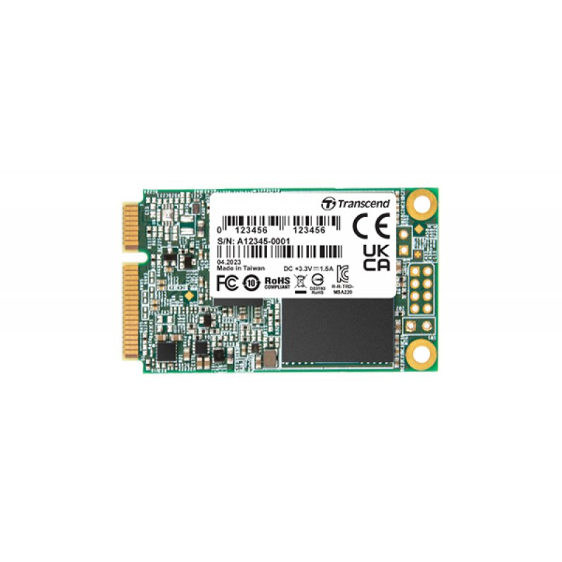 Transcend 220S mSATA 128 Go Série ATA III 3D NAND
