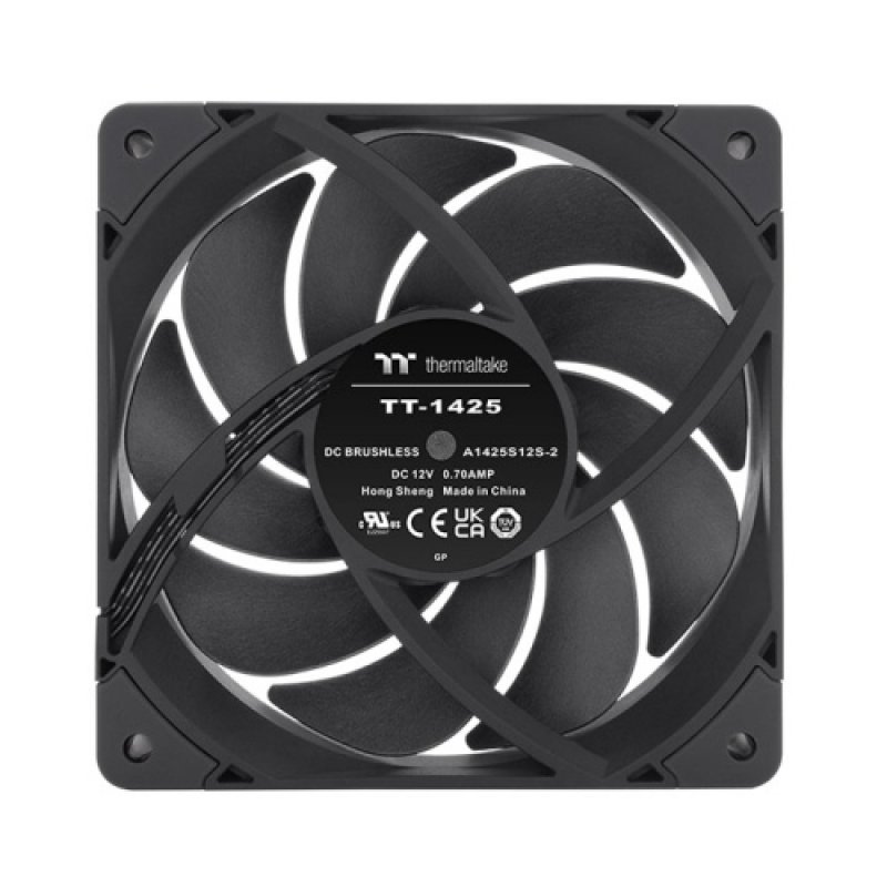 Thermaltake TOUGHFAN 14 Pro Computer case Fan 14 cm Black 1 pc(s)