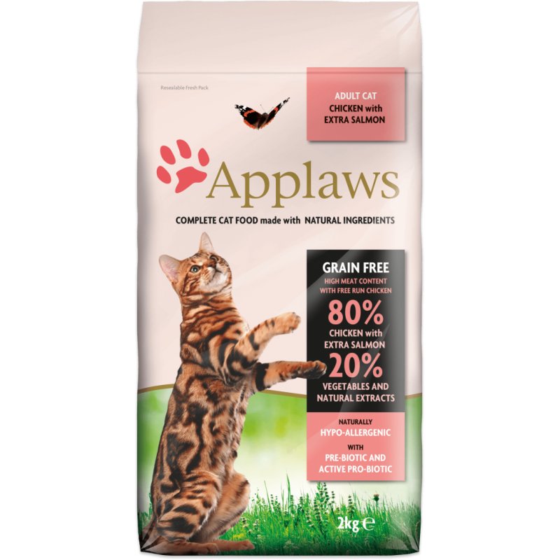 Applaws 5060333439637 croquette pour chat 7,5 kg Adulte Poulet, Saumon