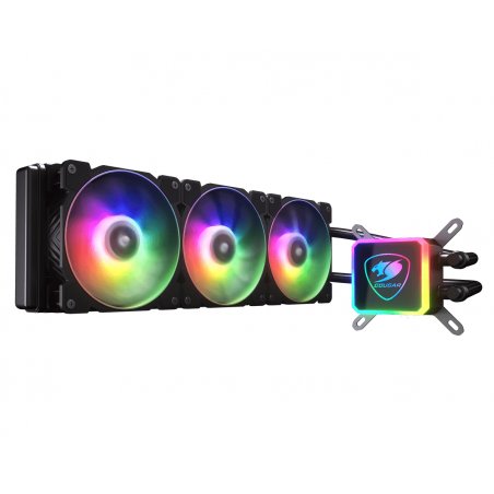 COUGAR Gaming AQUA ARGB Processor All-in-one liquid cooler 12 cm Black