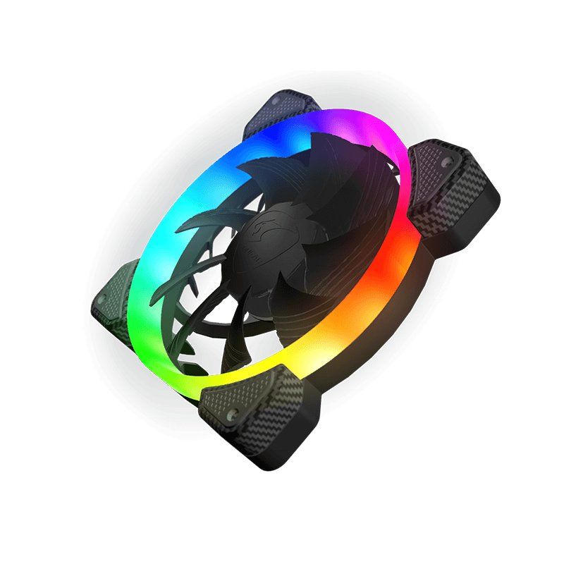 COUGAR Gaming Vortex RGB FCB 120 Boitier PC Ventilateur 12 cm Noir