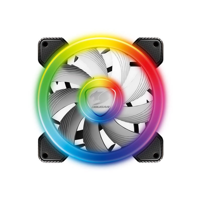 COUGAR Gaming Vortex RGB SPB 120 Boitier PC Ventilateur 12 cm Noir