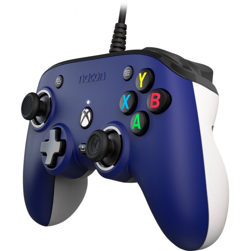 NACON Pro Compact Blue USB Gamepad Analogue / Digital Xbox Series S, Xbox Series X, PC, Xbox One