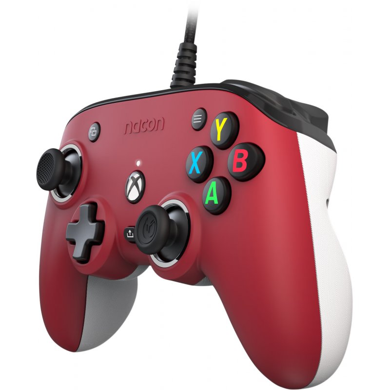 NACON Pro Compact Red USB Gamepad Analogue / Digital Xbox Series S, Xbox Series X, PC, Xbox One