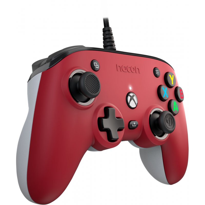 NACON Pro Compact Red USB Gamepad Analogue / Digital Xbox Series S, Xbox Series X, PC, Xbox One