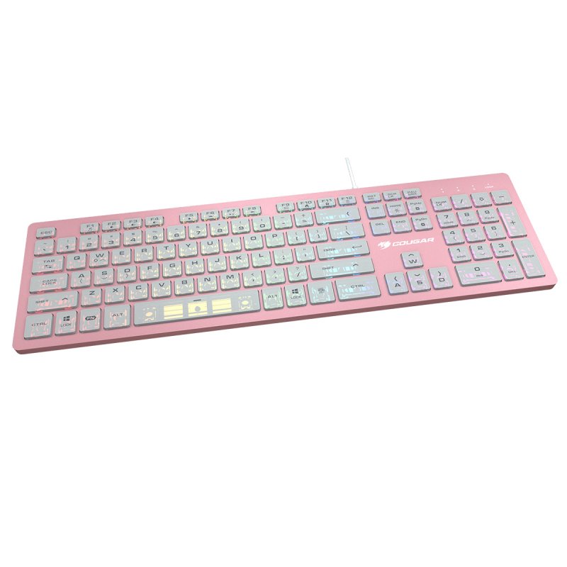 Clavier Gamer Cougar Vantar AX RGB (Rose)