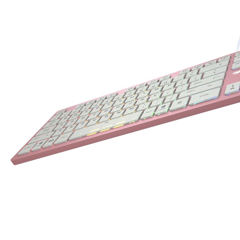 COUGAR Gaming Vantar AX clavier USB AZERTY Français Rose