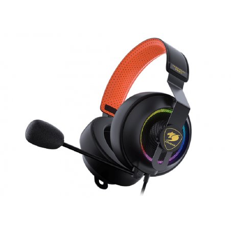 Cougar Phontum Pro Prix Casque Avec fil Arceau Jouer USB Type-A Orange