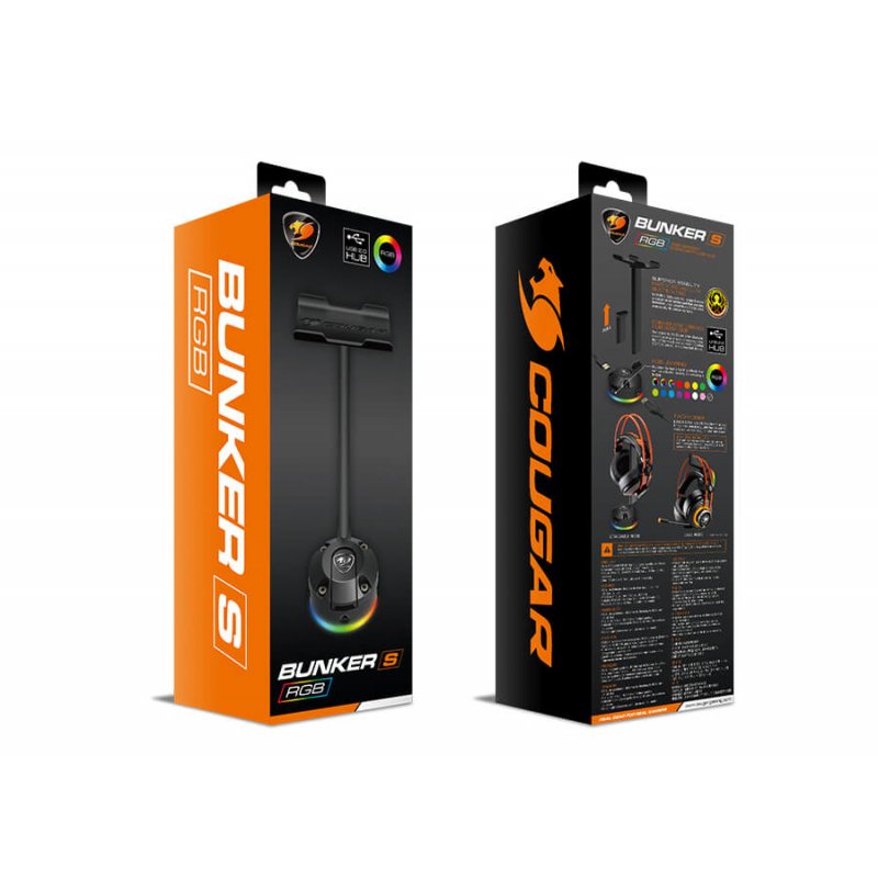 COUGAR Gaming Bunker S RGB Support pour casque