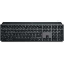 Logitech MX Keys S keyboard RF Wireless + Bluetooth AZERTY Belgian Graphite