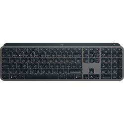 Logitech MX Keys S clavier RF sans fil + Bluetooth QWERTY Portuguais Graphite