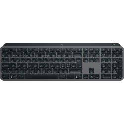 Logitech MX Keys S clavier RF sans fil + Bluetooth QWERTY Danois, Finlandais, Norvégien, Suédois Graphite