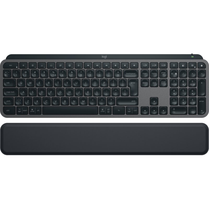 Logitech MX Keys S clavier Bluetooth QWERTY US International Graphite