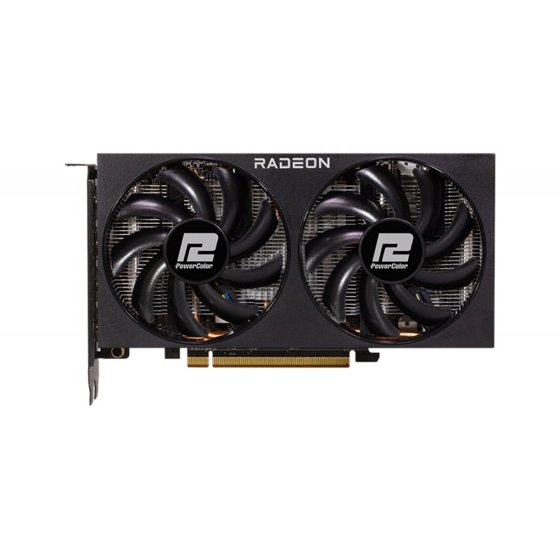 Powercolor Radeon RX 7600 Fighter Grafikkarte - 8GB GDDR6, 1x HDMI, 3x DP