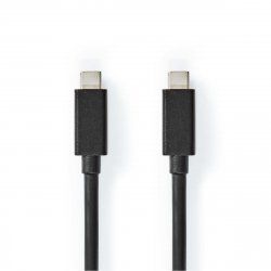 Nedis CCGL64020BK20 USB cable 2 m USB C Black