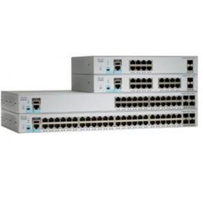 Cisco Catalyst 2960-L, Refurbished Managed L2 Gigabit Ethernet (10/100/1000) 1U Grey