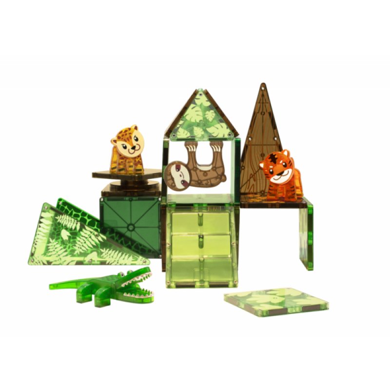 Magna-Tiles Jungle Animals 25-Piece Set