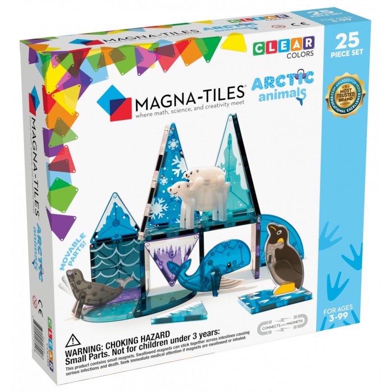 Magna-Tiles - Artic Animals 25 pcs set - (90221)