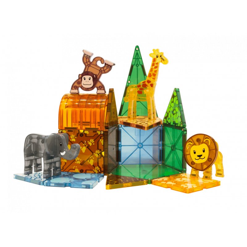 Magna-Tiles Safari Animals 25-Piece Set