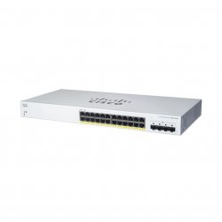 CBS220 SMART 24-PORT GE FULL POE 4X1G SFP